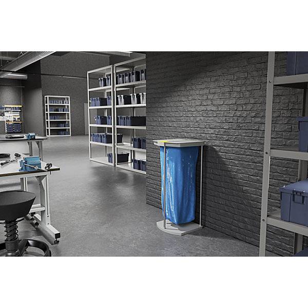 Müllsackständer mit 250 blauen Wertstoffsäcken ProfiLine MSS XXXL 2 x 120 l HxBxT 1000 x 880 x 450 mm-4