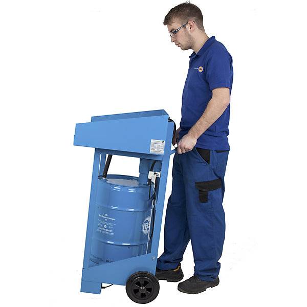 Teilereinigungsgerät mobil Komplettset mit 50-l-Spezialreiniger für 50-l-Fass. IBS Scherer GmbH 50546749-2