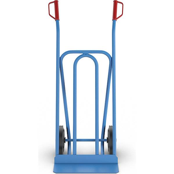 Sackkarre aus Stahl Modell: Ladekarre Tragfähigkeit 250 kg pannensichere Vollgummibereifung. TAKKT Industrial &-1