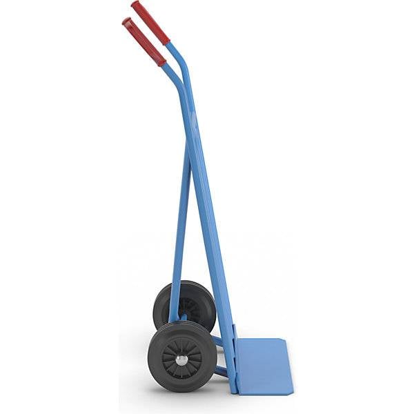 Sackkarre aus Stahl Modell: Ladekarre Tragfähigkeit 250 kg pannensichere Vollgummibereifung. TAKKT Industrial &-2
