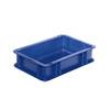 Euro-Format-Stapelbehälter Wände und Boden geschlossen LxBxH 300 x 200 x 75 mm blau VE 5 Stk. ING. Alfred