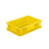 Euro-Format-Stapelbehälter Wände und Boden geschlossen LxBxH 300 x 200 x 75 mm gelb VE 5 Stk. ING. Alfred