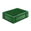 Euro-Format-Stapelbehälter Wände und Boden geschlossen LxBxH 400 x 300 x 120 mm grün VE 5 Stk. ING. Alfred
