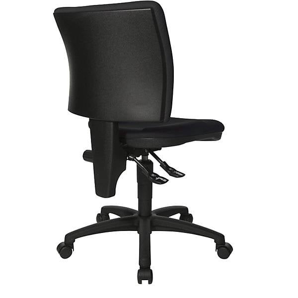 Standard-Drehstuhl Permanentkontaktmechanik schwarz ohne Armlehnen. Topstar GmbH 51096449-2