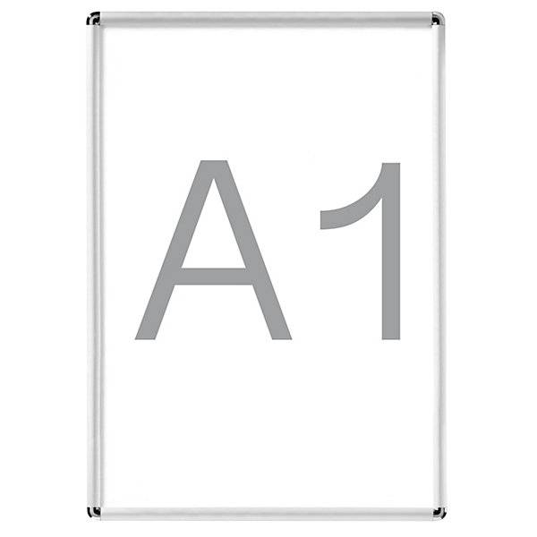 Display-Klapprahmen Aluminium VE 2 Stk für DIN A1. Showdown Displays Europe s.r.o. 51101549-0