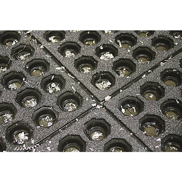 Arbeitsplatzbodenbelag Solid Fatigue-Step Ausführung gelocht Höhe 19 mm. Coba Europe GmbH 51631149-2