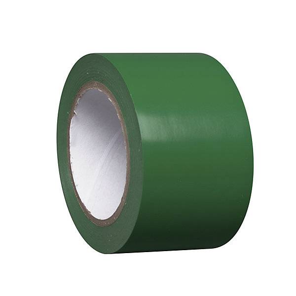 Bodenmarkierungsband aus Vinyl einfarbig Breite 75 mm grün VE 8 Rollen. Moravia Wiesbaden| Gesellschaft-0