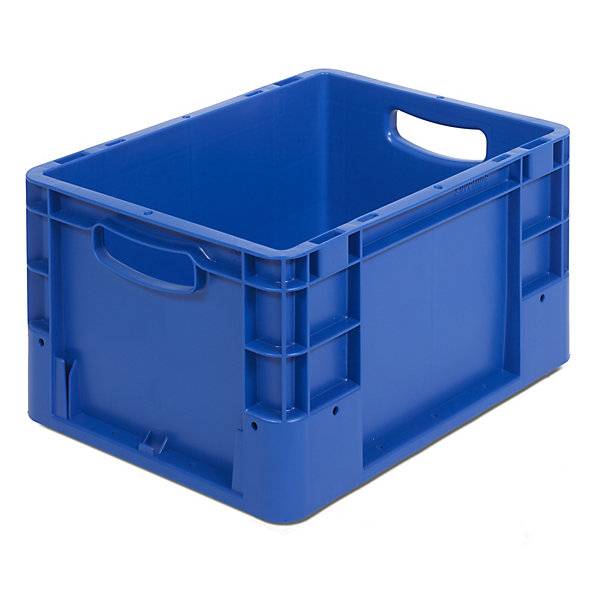 Industriebehälter Volumen 20 l LxBxH 400 x 300 x 220 mm VE 5 Stk blau. Alpha Paletten & Boxen e.K.