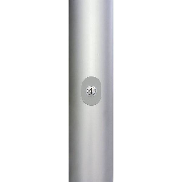 Alu-Fahnenmast PIRAT ohne Ausleger Höhe über Flur 7 m Ø 75 mm. Julius Cronenberg O.H. 51897149-4