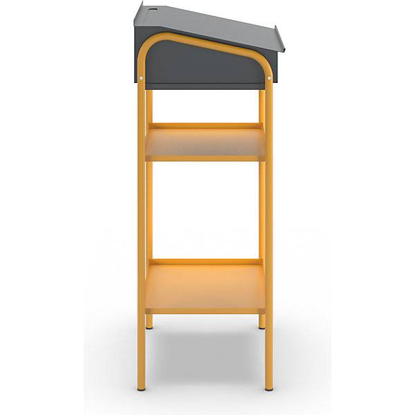 Werkstattpult stationär mit 2 festen Stahlblechböden BxTxH 500 x 595 x 1225 mm. TAKKT Industrial & Packaging-2