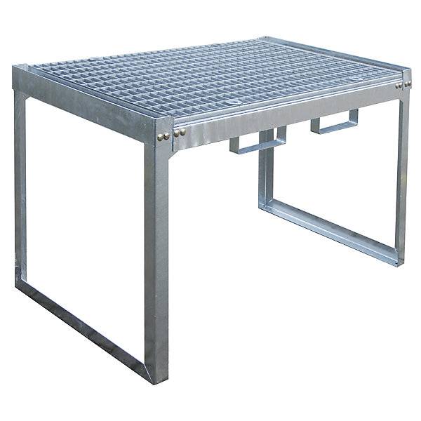 Fass- und Kleingebinderegal BxTxH 1310 x 800 x 780 mm für Kleingebinde. TAKKT Industrial & Packaging GmbH-0