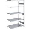 Schwerlast-Steckregal doppelseitig HxBxT 2000 x 1000 x 800 mm verzinkt Anbauregal. Jul. vom Hofe GmbH & CO.