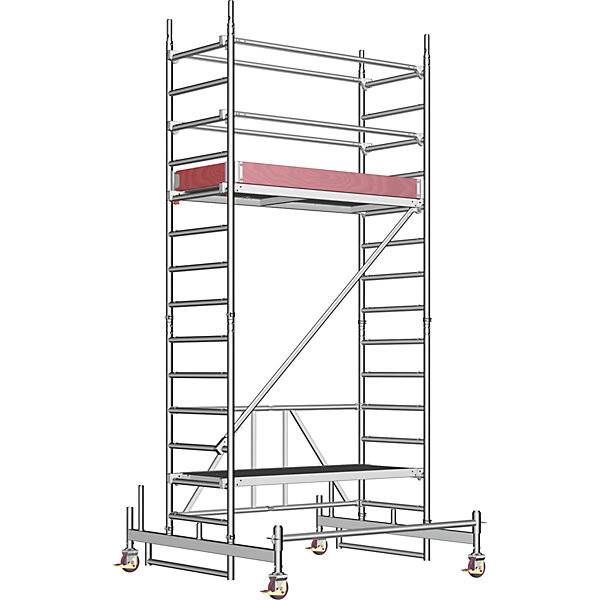 Alu-Klappgerüst ZIFA Plattform 180 x 075 m Gerüsthöhe 398 m. Layher Steigtechnik GmbH 52313549