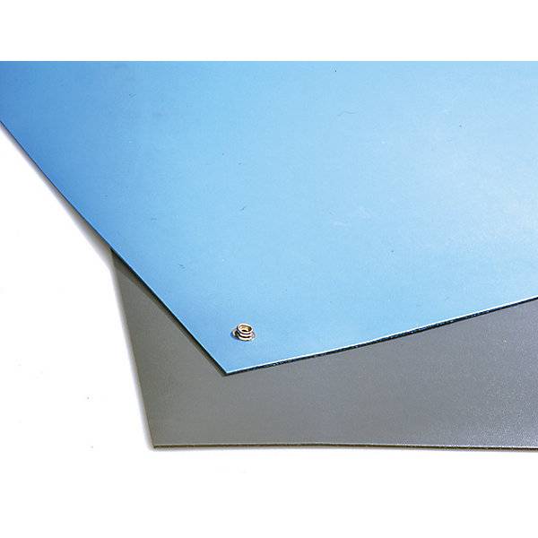 ESD-Tischmatte HR-Matting LxB 3000 x 1200 mm blau. Coba Europe GmbH 51610849-1