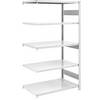 Schwerlast-Steckregal doppelseitig HxBxT 2000 x 1000 x 800 mm grau Anbauregal. Jul. vom Hofe GmbH & CO. KG.