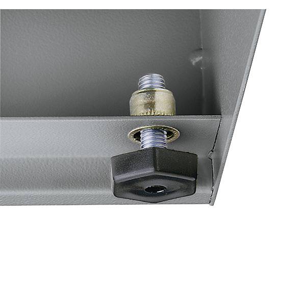 Wertstoffsammler mit Pedal mit Abfallsackhalterung Volumen 75 l graualu/Struktur. Stumpf Metall GmbH 52127949-4