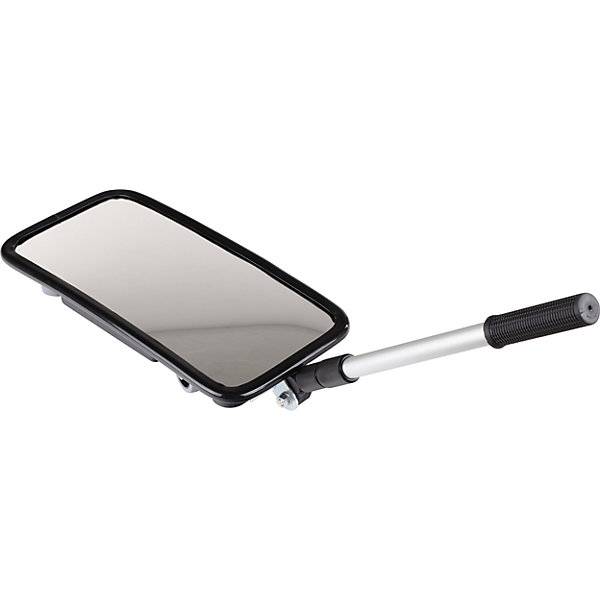 Inspektionsspiegel mit Teleskoparm rechteckig mit Rollenfüßen HxB 200 x 400 mm. Dancop International GmbH