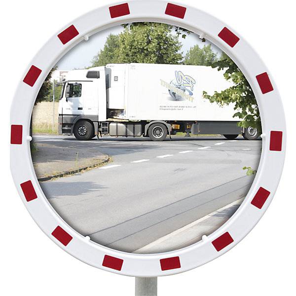 Verkehrsspiegel mit Universalhalterung rund Ø 600 mm. Dancop International GmbH 52661549-0