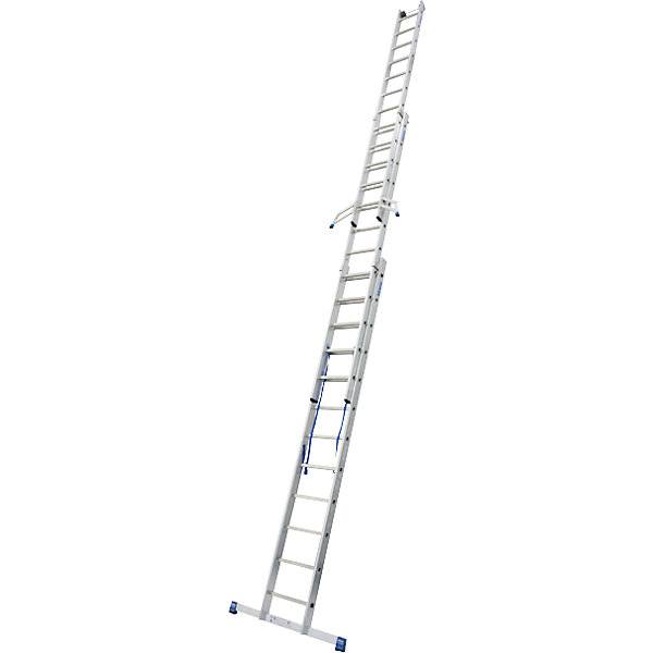 Vielzweckleiter 3-teilig mit herausnehmbarem Leiterteil 3 x 12 Sprossen. Krause-Werk GmbH & CO. KG 52664249-1
