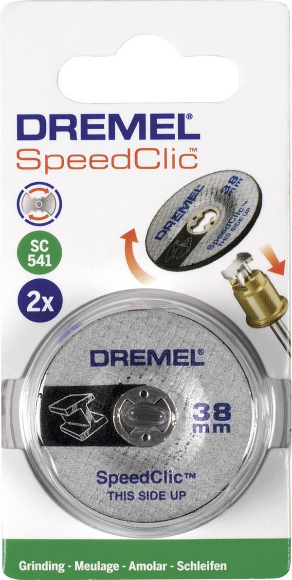 Dremel 2615S541JA Schleifscheiben-Set Durchmesser 38 mm    2 St.
