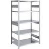 Schwerlast-Steckregal doppelseitig HxBxT 2000 x 1000 x 800 mm verzinkt Grundregal. Jul. vom Hofe GmbH & CO.