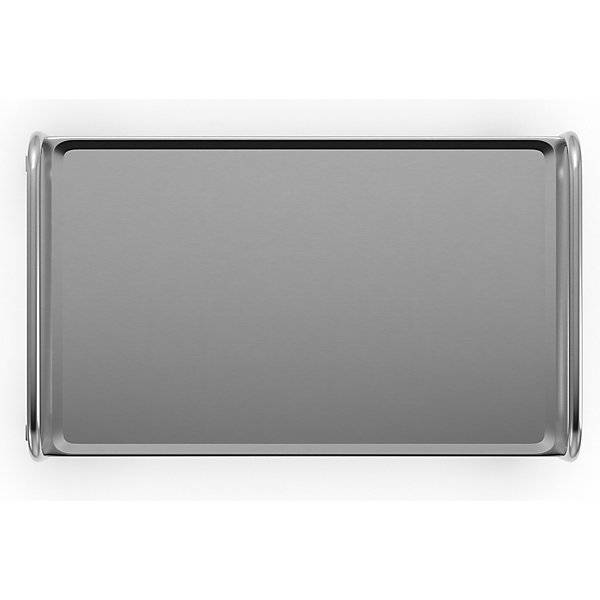 Edelstahl-Servierwagen 3 Etagen verzinkte Rolle Reifen aus Gummi LxBxH 1070 x 670 x 970 mm. Koehler GmbH-3