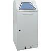 Wertstoffsammler mit Pedal mit Abfallsackhalterung Volumen 120 l lichtgrau. Stumpf Metall GmbH 53165649