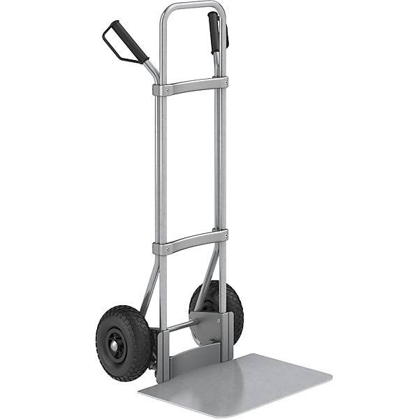 Sackkarre verzinkt Schaufel-BxT 450 x 500 mm verzinkt Luftbereifung. TAKKT Industrial & Packaging GmbH-0