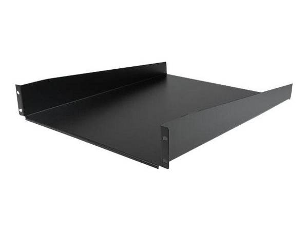 StarTech.com 2 HE 19 Fest montierbarer Fachboden für Server Rack/ Schrank bis 22