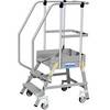 Podestleiter einseitig begehbar Fußleiste 3 Stufen. Krause-Werk GmbH & CO. KG 53685049