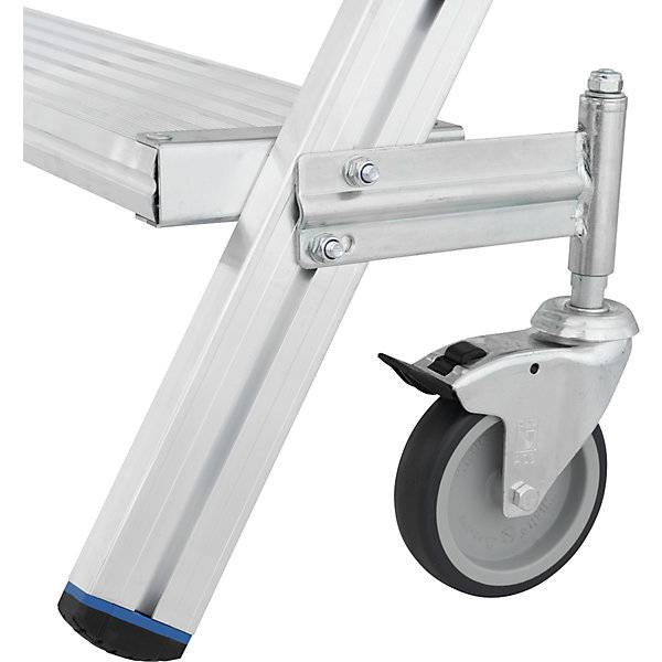 Podestleiter einseitig begehbar Fußleiste 5 Stufen. Krause-Werk GmbH & CO. KG 53685249-2