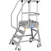 Podestleiter einseitig begehbar Fußleiste 4 Stufen. Krause-Werk GmbH & CO. KG 53685149