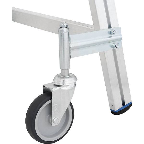 Podestleiter einseitig begehbar Fußleiste 4 Stufen. Krause-Werk GmbH & CO. KG 53685149-1
