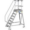 Podestleiter einseitig begehbar Fußleiste 7 Stufen. Krause-Werk GmbH & CO. KG 53685449