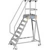 Podestleiter einseitig begehbar Fußleiste 8 Stufen. Krause-Werk GmbH & CO. KG 53685549