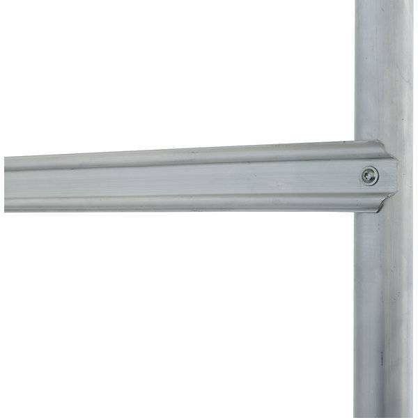 Podestleiter einseitig begehbar Fußleiste 8 Stufen. Krause-Werk GmbH & CO. KG 53685549-4