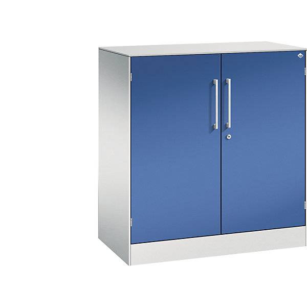 C+P Sideboard mit Flügeltüren Asisto, H915xB800xT435mm, 7035/5010-1