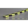 Knuffi® Flächenschutz Typ F 1-m-Stück schwarz / fluoreszierend magnetisch. SHG PUR-Profile GmbH 53849149