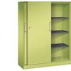Schiebetürenschrank ASISTO Höhe 1617 mm Breite 1200 mm viridingrün/viridingrün. C+P 53900349