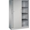 Schiebetürenschrank ASISTO Höhe 1617 mm Breite 1000 mm weißaluminium/weißaluminium. C+P 53904049