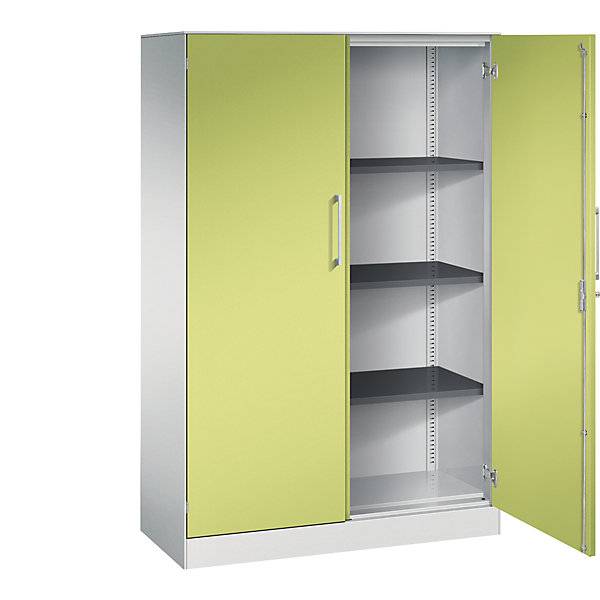 C+P Flügeltürenschrank Asisto, H1635xB1000xT435mm, 7035/0024