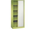 Rollladenschrank ASISTO Höhe 1980 mm Breite 800 mm viridingrün/verkehrsweiß. C+P 53939349