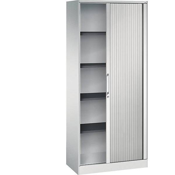 Rollladenschrank ASISTO Höhe 1980 mm Breite 800 mm lichtgrau/lichtgrau. C+P 53940149