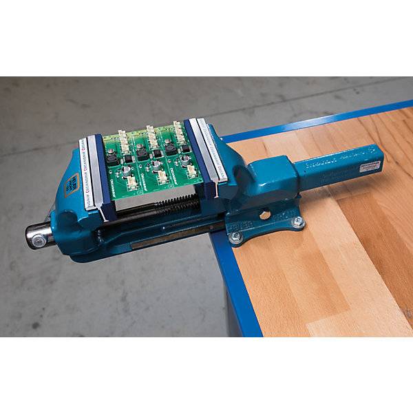 Magnet-Schraubstockbacken geriffelte Schutzbacken aus Polyurethan 1 Paar Backenbreite 100 mm. Kiesel GmbH-4