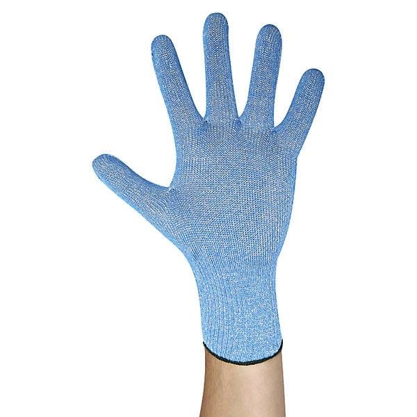 Schnittschutzhandschuhe lebensmittelecht blau VE 6 Stk Größe 9 (L). Franz Mensch GmbH 53983249