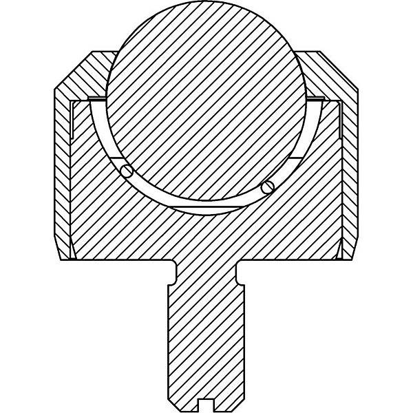Kugelrolle Mini mit Gewindezapfen Edelstahlkugel Kugel-Ø 64 mm Nutzlast 10 kg ab 5 Stk. Schulz Stanztechnik-1