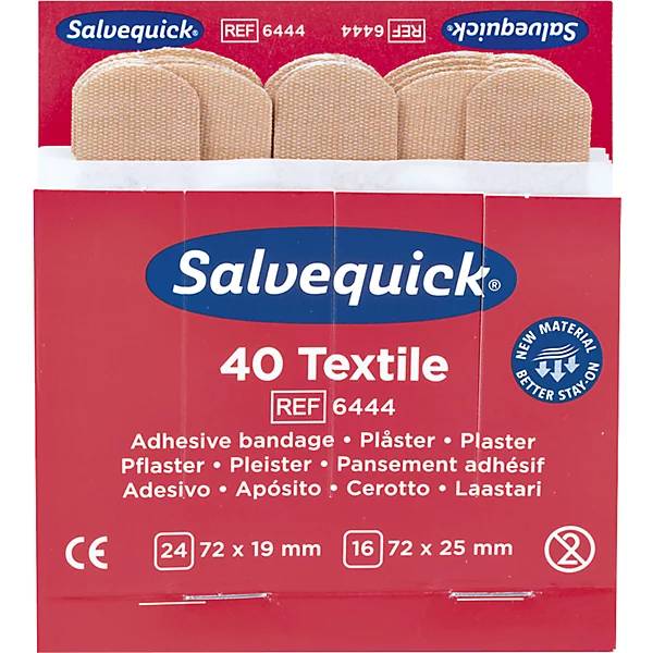 Refill für SALVEQUICK 6 VE elastische Pflaster je 40 Stk VE à 6 Stk. W. SOEHNGEN GmbH 54001749-0
