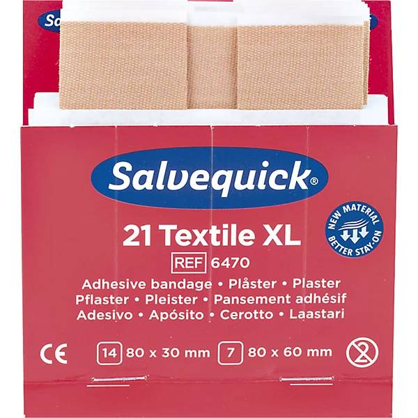 Refill für SALVEQUICK 6 VE elastische Pflaster-Abschnitte je 21 Stk VE à 6 Stk. W. SOEHNGEN GmbH 54002049-0