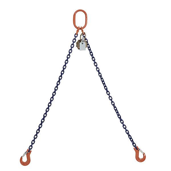 Anschlagkette GK10 2-strängig Tragfähigkeit 2000 kg Kettenstärke 6 mm Nutzlänge 1 m. FS-Hebetechnik GmbH-0
