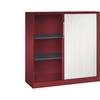 Rollladenschrank ASISTO Höhe 1292 mm Breite 1200 mm rubinrot/verkehrsweiß. C+P 53944349